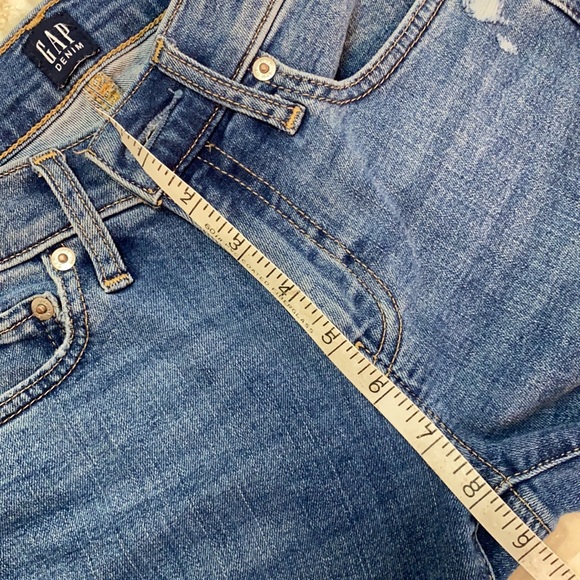 GAP Mid Rise Classic Straight Leg Jean Sz 24P - Picture 4 of 6